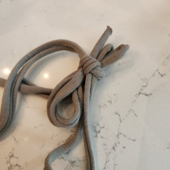 Anthropologie Beaded Mint Green Teardrop Necklace - Picture 3 of 4